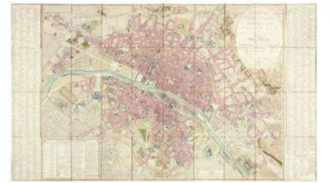 Fig. 2. Map of mortality in Cholera epidemic in the city of Paris, 1832. 