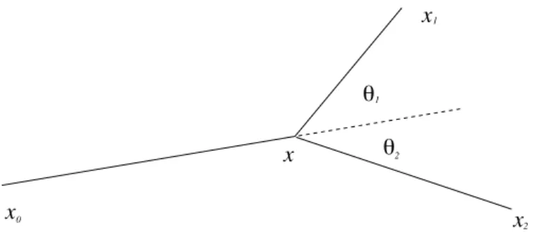 Figure 1. Optimal path going from ρ 0 to ρ 1