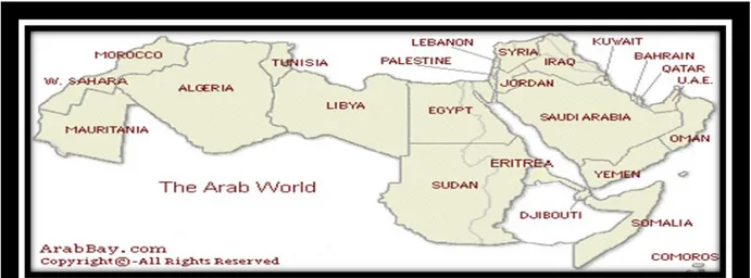 Figure 1 : Le plan de la région arabe 5