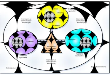 Figure 1.  Virtual organization representation 