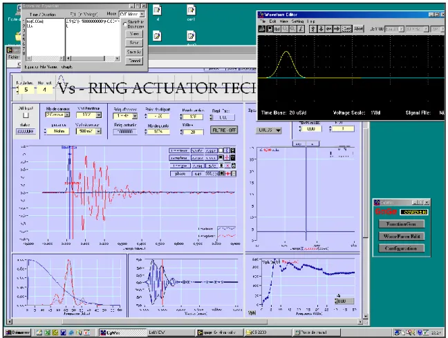 Figure 2. 8 Interface graphique d’acquisition des signaux. 