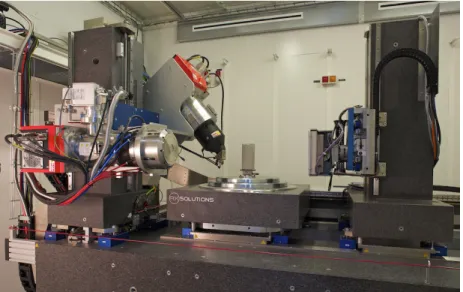 Figure I.6 – Microtomographe utilisé au Laboratoire Navier (Image c Caroline Rose - École des Ponts ParisTech)
