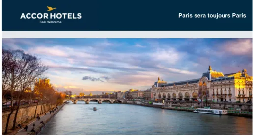 Figure 3.2: Example of an email received by Le Club customers containing promotional offers and hotel recommendations