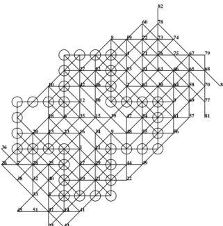 Fig. 7. Another 82-move grid.