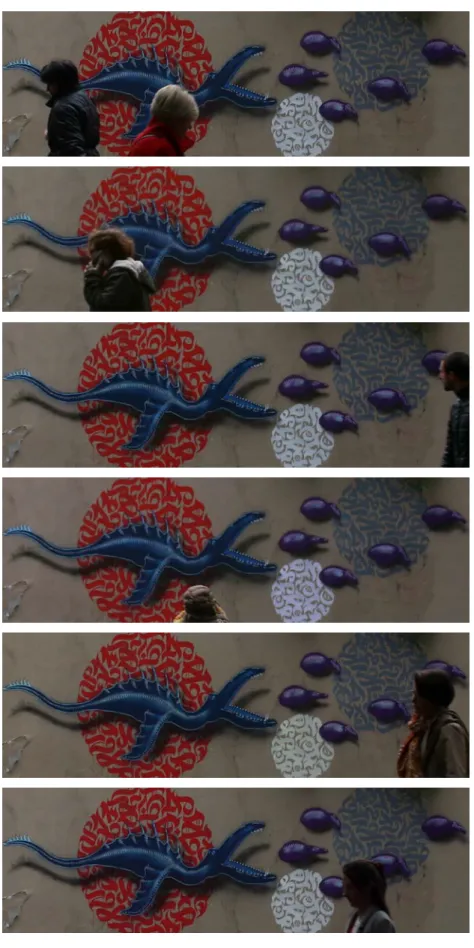 Figure 3.7: Example 2 - aligned results. The aligned results show no obvious errors in the center