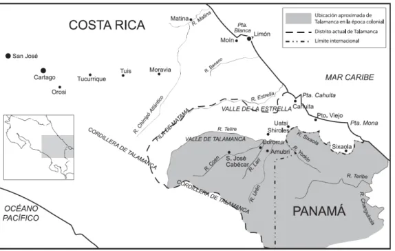 FIGURE 2.2   Hernández,  Homogenes.  Costa  Rica:  Evolución  territorial  y  principales 