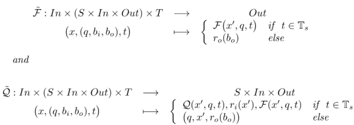 Figure 4.2: Extension of a system