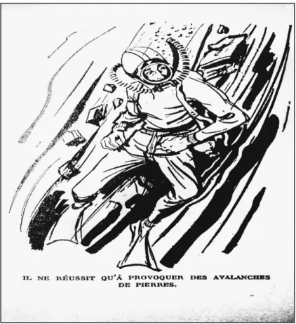 Figure 3.1 Alpinisme sous-marin. (M, p. 109) 