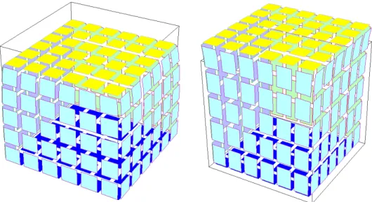Fig. 5.3. Compression and extension (15%) of a porous rubber