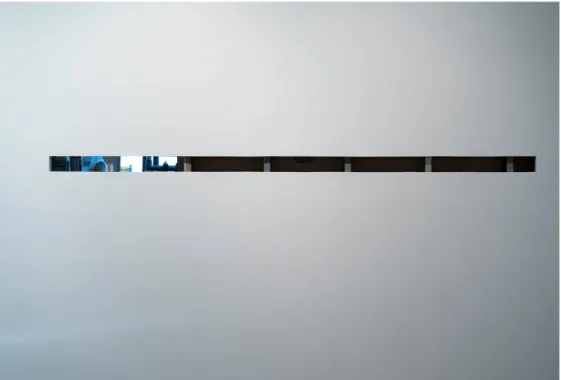 Figure A3c : L. Rocher, Panorama, intervention in situ, exposition Étant donnés  à VU, 2018