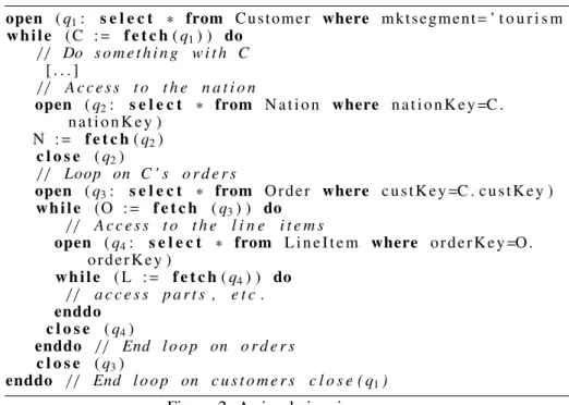 Figure 2: A simple invoice program.