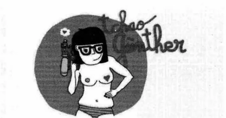 Figure 4 :Représentation de Lili Sohn dans la bande dessinée Tchao Günther 