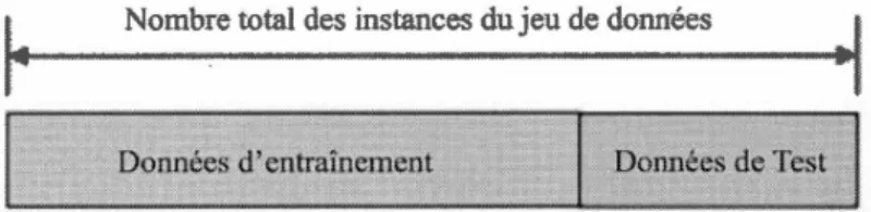 Figure  4.4:  Exemple  de  division  des  données 