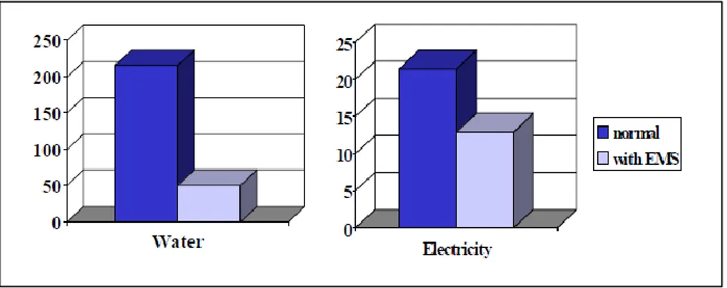 Figure 2.1   Résultats de la mise  en place d’un SGE et d’une  écocertification en Jamaïque  (Bailly,  1998; cité dans Bien, 2009) 