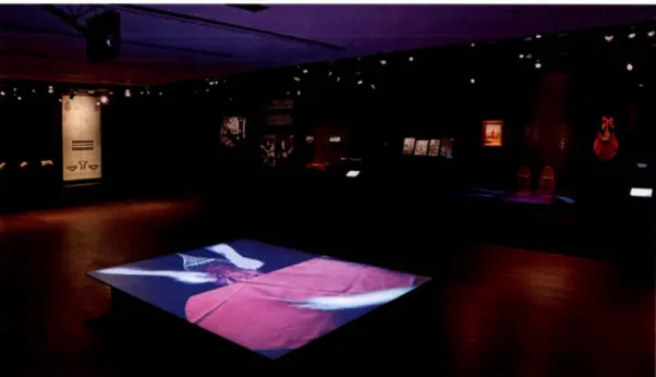 Figure 1. Vue d'exposition, Nadia Myre, Decolonial Gesture or Doing it Wrong? Refaire le chemin,  2016