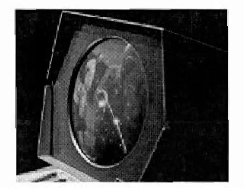 Figure 2-10  Spacewar!  sur l'écran du PDP-1 (source: wikipedia.com) 