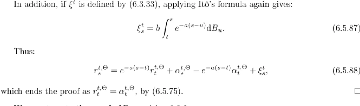 Table 6.4 sums up the time taken for the computations. Clearly, the gain in time resulting by using the weights algorithm is really significant
