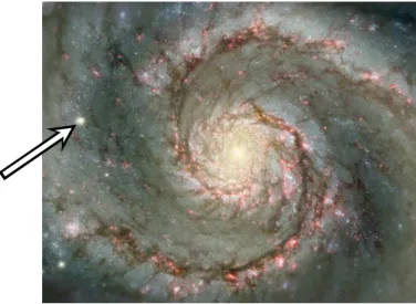 Figure 4 – Un amas globulaire dans la galaxie des Chiens de Chasse M51— HST