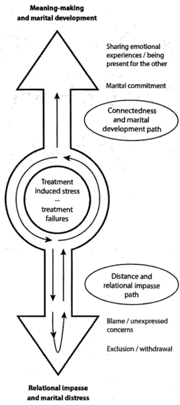 Figure 3.1  Relational dynamics of couples facing multiple ART treatment failures. 