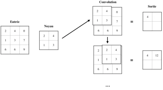 Figure 1.8 – Un exemple de réseau à convolution