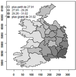 Figure I.2 : L’exemple de la distribution régulière des données de type treillis  