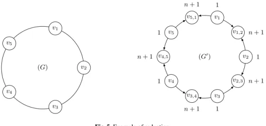 Fig. 5. Example of reduction.