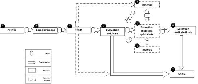 Figure 6 : Hypothèse d’augmentation de la rapidité du flux par l’implémentation d’un MAO (source :  auteur) 