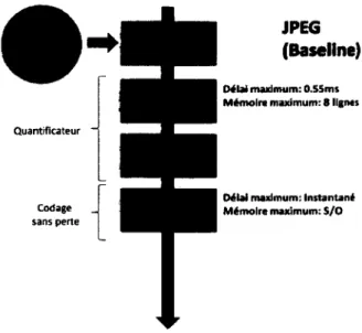 Figure  1.5 - Traitement d'image réalisé par le JPEG