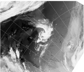 Fig. 1.5 – Un cas de PL en mer de Weddell dans l’h´ emisph` ere Sud le 6 Octobre 1995.