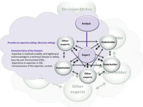 Figure 2. Expertise in SSE: A need for a decision aiding process for Experts