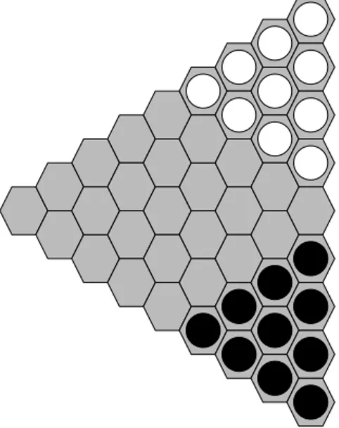 Figure 10. Partie de Y prête à simuler une partie de Hex