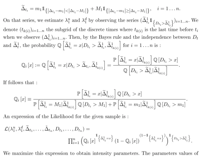 Table 4.2  Parameters for the capacity process. Unit in parenthesis.