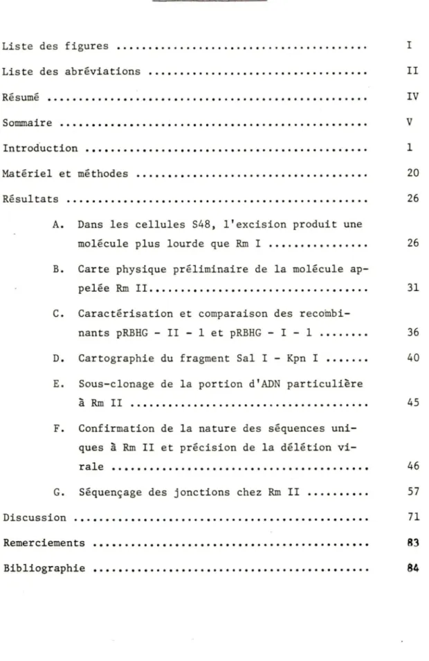 Table  des  matières 