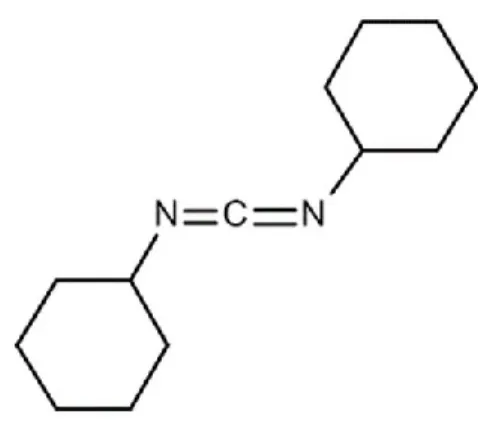 Figure tirée de Wikipédia   (https://en.wikipedia.org/wiki/N,N%27-cicyclohexylcarbodiimide)  Figure 10