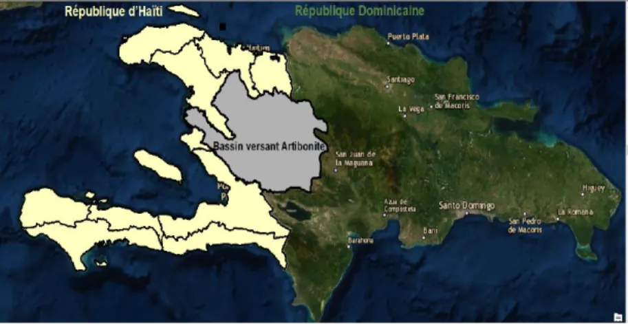 Figure 2.1 – Localisation du bassin