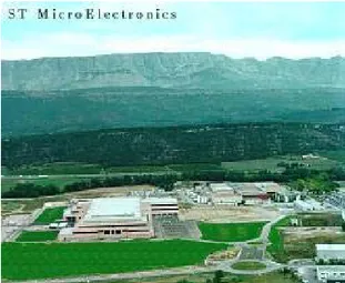 Figure 7 : ST MicroElectronics au pied de la Sainte Victoire 2