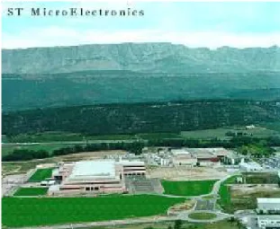 Figure 7 : ST MicroElectronics au pied de la Sainte Victoire 2