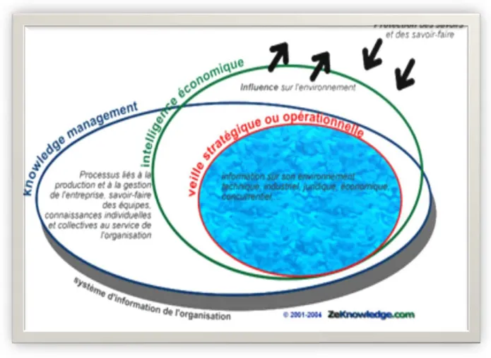 Figure 2. Le processus d’intelligence territoriale www.Zeknowlege.com 