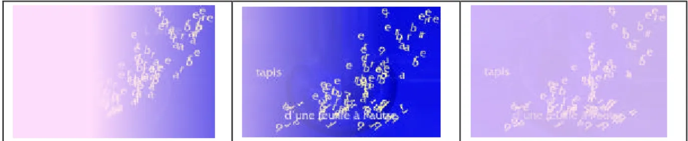 Figure 2 : captures-écran du Rabot poète. 