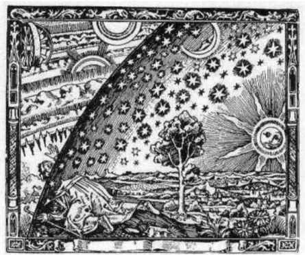 Figure 2 : Un nouveau monde… (C. Flammarion, L’atmosphère. Paris, 1888).  Alors, comment voyons-nous ce monde ? Quels sont nos yeux, nos outils  pour voir et comprendre ? Les études d’usage le confirment : en premier  lieu, il s’agit de Google… Mais l’offr