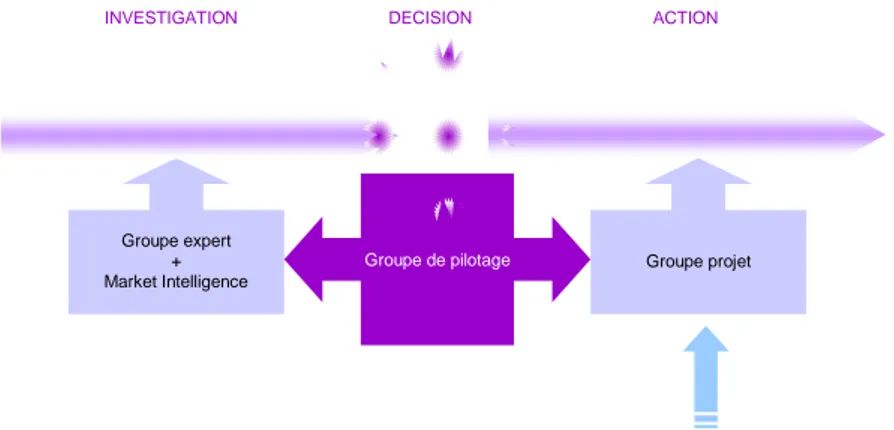 Figure 1 : Positionnement du groupe expert 