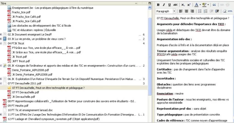 Figure 4 : engrammage externe 