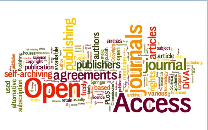 Figure 1 : Open access, un nouveau domaine de compétences 4 
