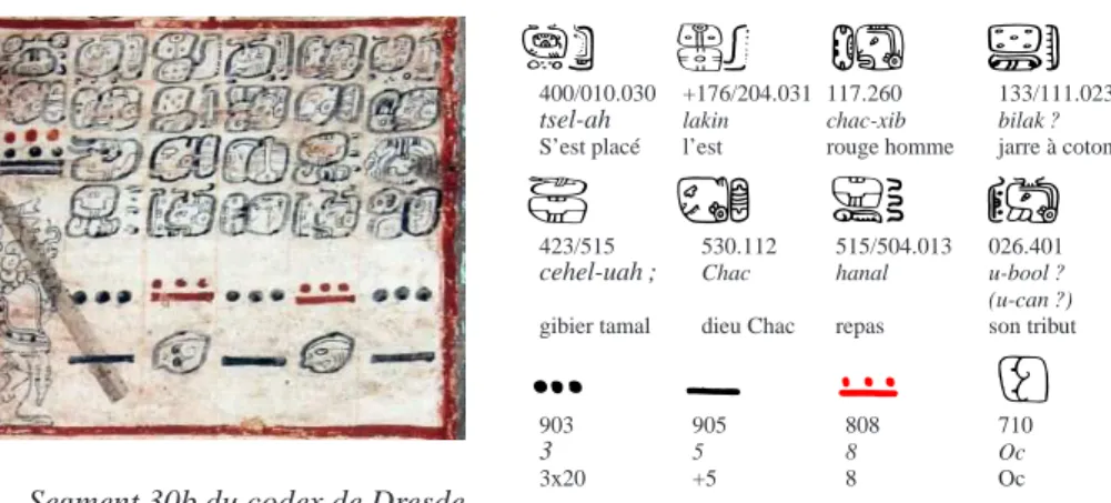 FIG. 1 – Segment 30b du codex de Dresde