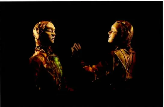 Figure  1.7  Sy lv ie Chartrand ,  Idem  Esse (perfom1ance) ,  2006. 