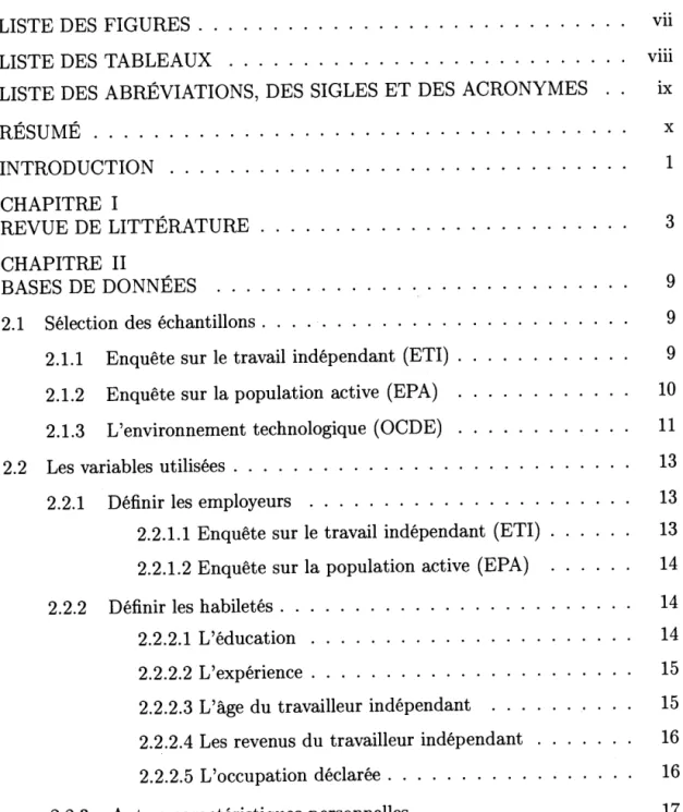 TABLE  DES  MATIÈRES 