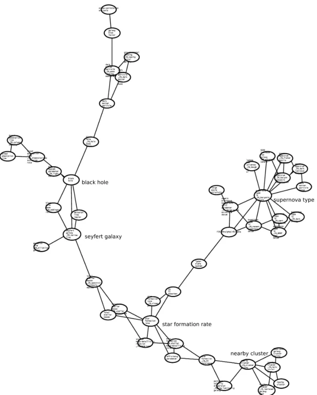Figure 4. Map of  topics from non-US  publications on SDSS.