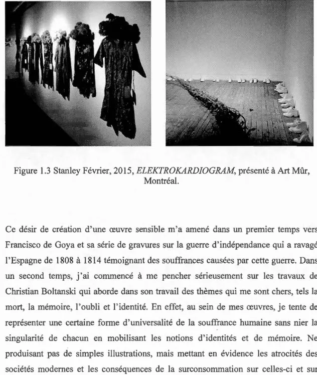 Figure  1.3  Stanley Février ,  2015 ,  ELEKTROKARDIOGRAM ,  présenté  à  Art Mûr , 