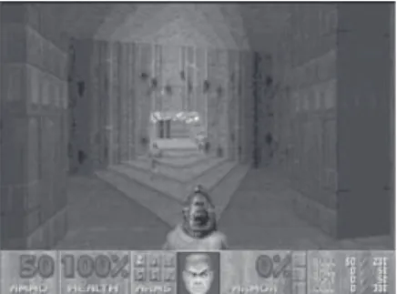 Figure 1 – Capture d’écran du jeu Doom II (ID Software 1995)