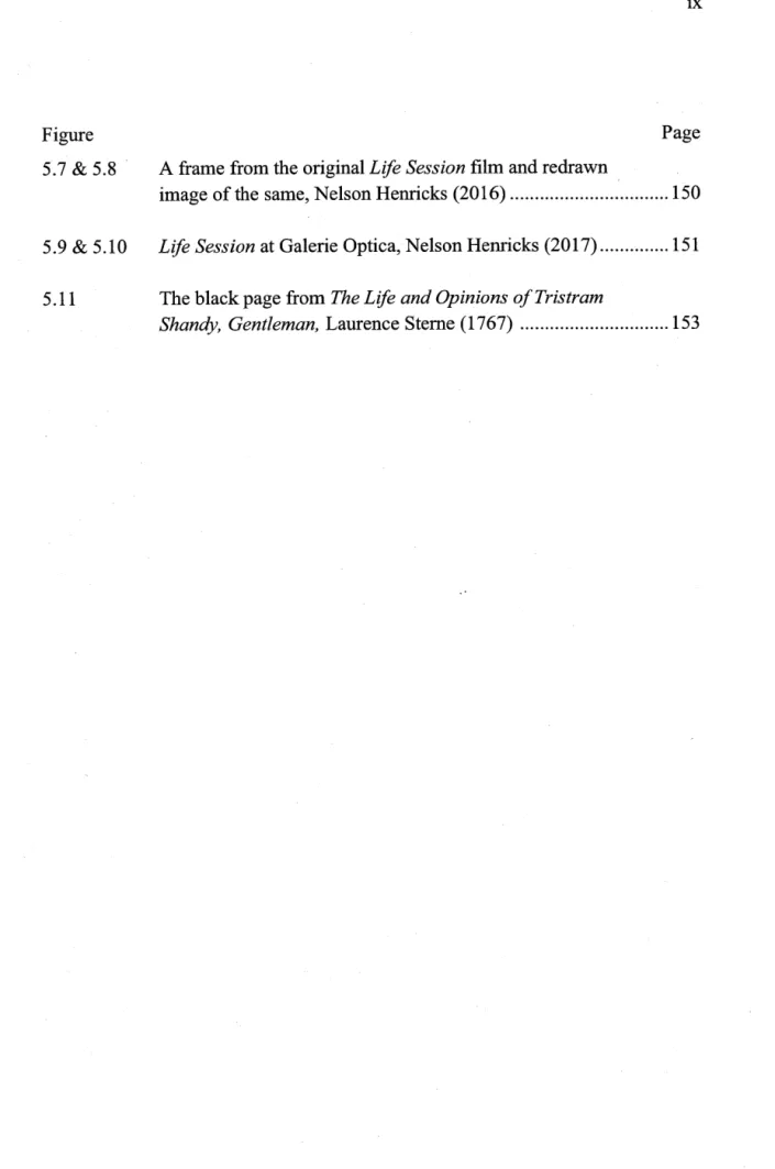 Figure  Page  5.7 &amp; 5.8  ·  A frame from the original Life Session film and redrawn  